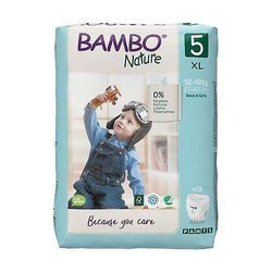 Bambo Nature, Pieluchy Pants, 5 Junior 12-18 kg, 19 szt.