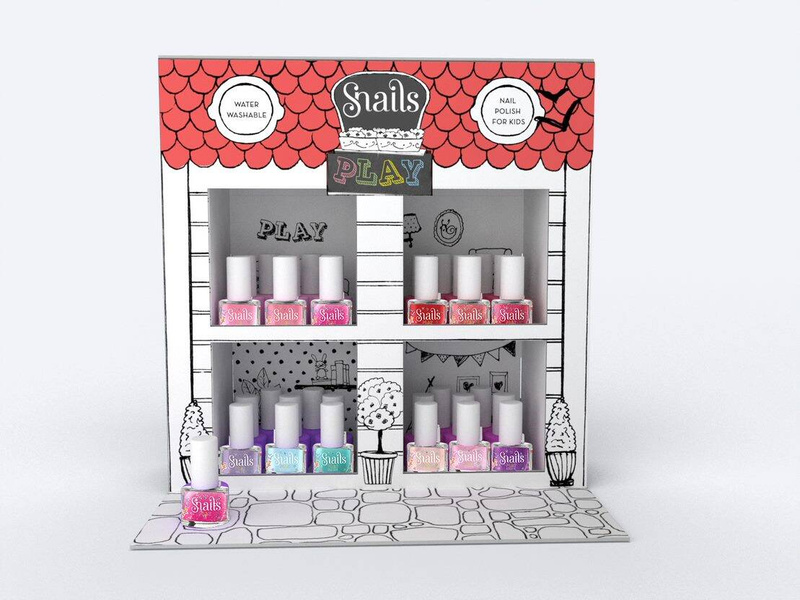 Snails, Lakier do paznokci Mini Purple Comet - Play, 7 ml