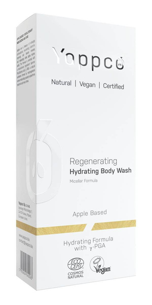 Yappco, Żel pod prysznic formuła micelarna, regenerujący, nawilżający, 200ml
