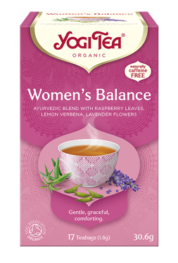 Herbata WOMAN'S BALANCE Dla kobiety: harmonia BIO YOGI TEA