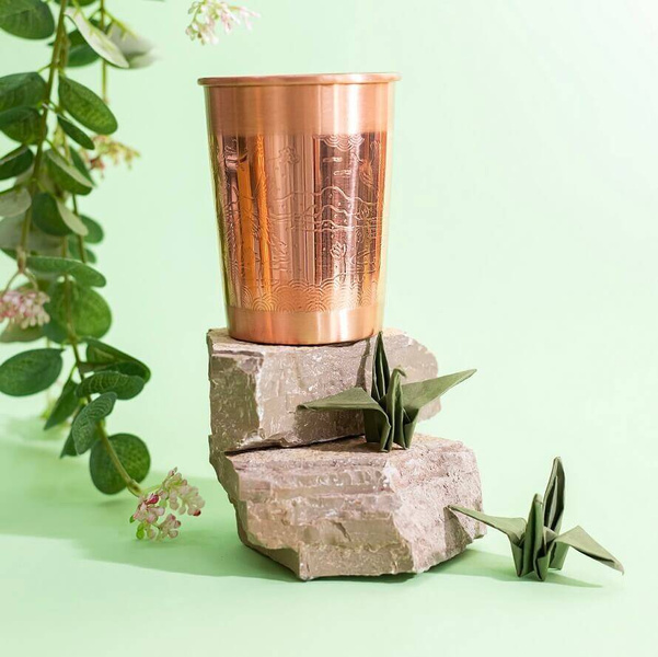 Kubek miedziany na wodę, Paradise, 300 ml, Forrest and Love