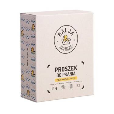 Proszek do prania pieluch wielorazowych, 1,8 kg, Balja