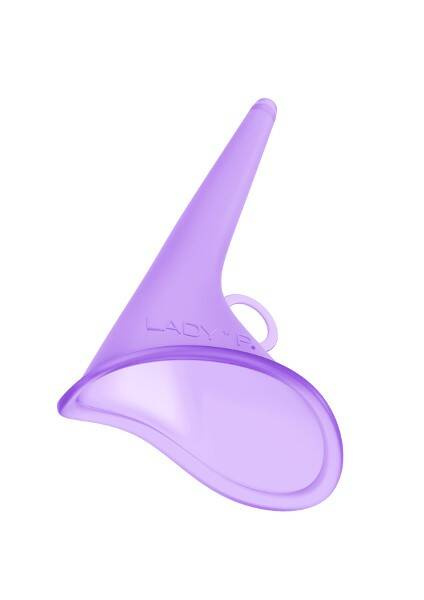 Lejek dla kobiet i dziewczynek do sikania na stojąco, kolor Lilac (liliowy), Lady P
