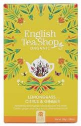 English Tea Shop, Herbata Lemongrass, Ginger & Citrus, 20 saszetek