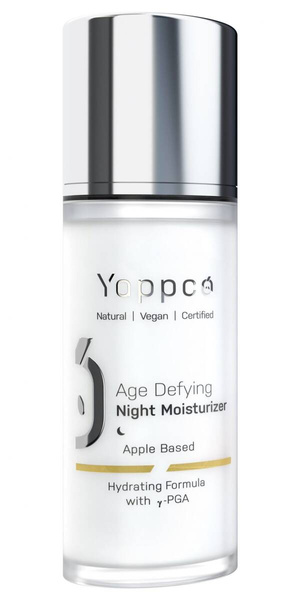 Yappco, Zwalczający oznaki starzenia, nawilżający krem do twarzy na noc, 50ml