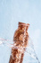 Butelka z młotkowanej miedzi, na wodę, Hammered Curve, 900 ml, Forrest and Love