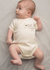 Nanaf Organic, BASIC, Body kimono z krótkim rękawem, naturalne
