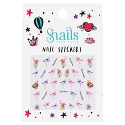 Snails, Naklejki na Paznokcie Flamingos