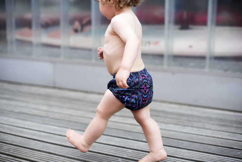 Majtki treningowe szybkoschnące Neon Splash S, 7-10 kg