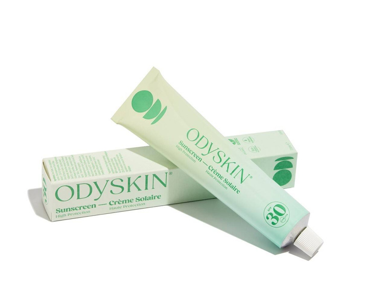 Krem przeciwsłoneczny, SPF30, 100% naturalne składniki, COSMOS ORGANIC, wegański, 75 ml, ODYSKIN