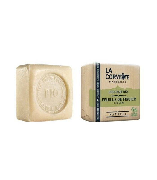 Mydło BIO Organiczne FIGOWY LISTEK, ECOCERT, 100g, La Corvette