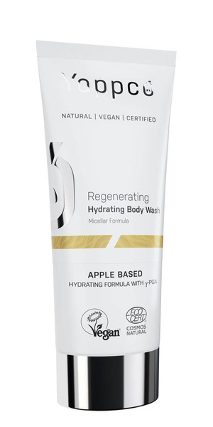 Yappco, Żel pod prysznic formuła micelarna, regenerujący, nawilżający, 200ml