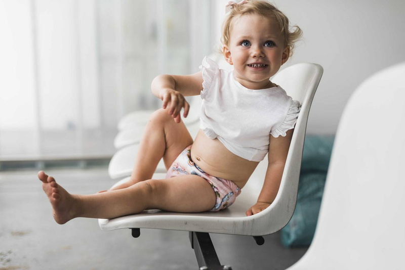 Majtki treningowe szybkoschnące Jednorożce - Pupus/M 10-13kg