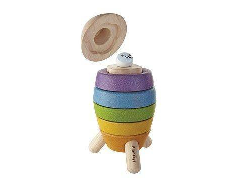 Układanka, sorter kosmiczna rakieta , Plan Toys 5694