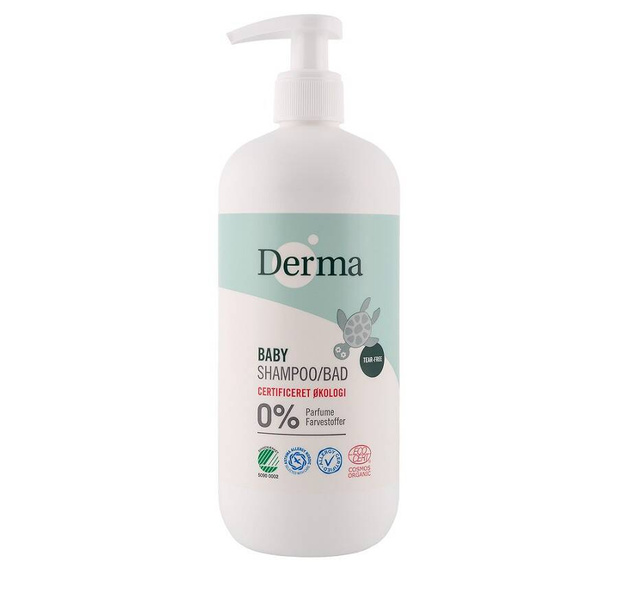 Szampon i mydło do kąpieli, nawilżajaco-odżywcze, 500ml, Derma Eco Baby