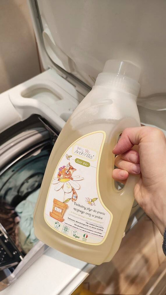 Płyn do prania ubranek dziecięcych i niemowlęcych, także tkanin delikatnych, testowany dermatologicznie, 1000 ml, Baby Anthyllis