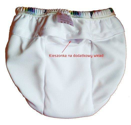 Majtki treningowe szybkoschnące Neon Splash S, 7-10 kg