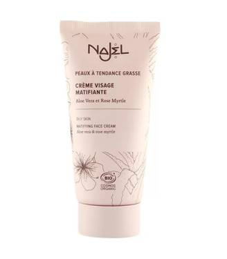 Krem matujący do skóry tłustej, ze skłonnością do przetłuszczania, 50 ml, Najel