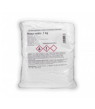 Boraks, Czteroboran sodu, BORAX 10- wodny, ekologiczny środek czyszczący, 1kg