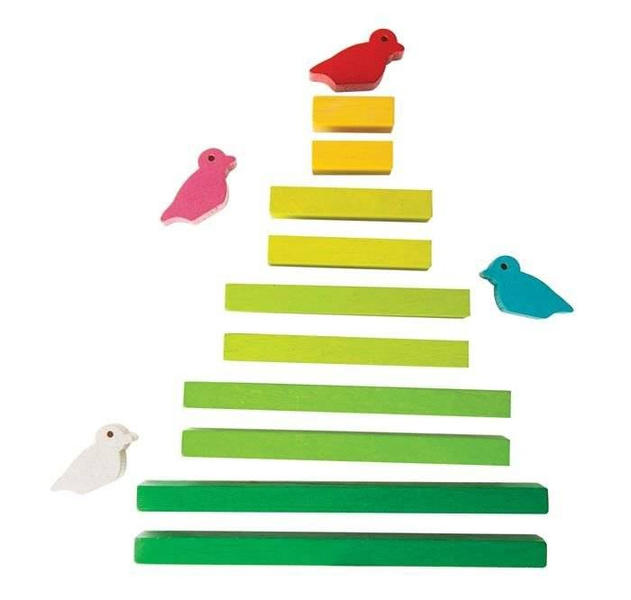 Balansujące drzewko, układanka drewniana, Plan Toys 5140