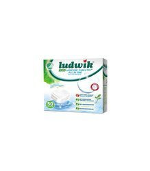 Ekologiczne tabletki do zmywarki, Nordic Ecolabel, 50 szt, Ludwik