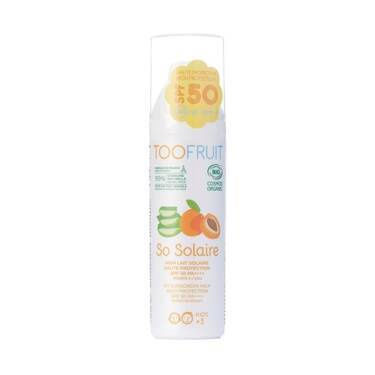 Organiczny balsam przeciwsłoneczny dla dzieci, SPF50 PA ++++, 100 ml, Toofruit