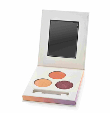 Zestaw 3 delikatnych, perłowych cieni do powiek, JESIEŃ, Cosmos Organic, Namaki