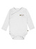 Nanaf Organic, BASIC, Body kimono z długim rękawem, białe