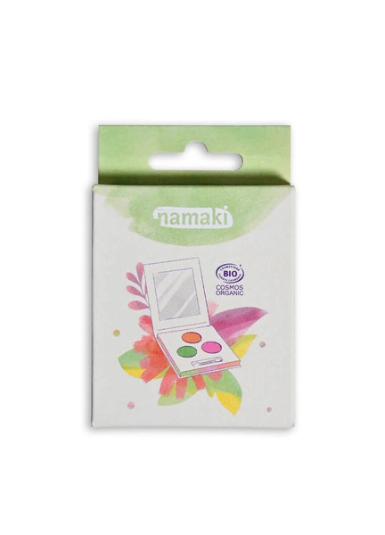Zestaw 3 delikatnych, perłowych cieni do powiek, WIOSNA, Cosmos Organic, Namaki