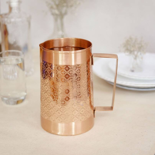 Dzbanek miedziany na wodę, Mosaic, 1500 ml, Forrest and Love