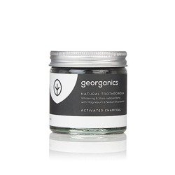 Georganics, Proszek do czyszczenia zębów, Activated Charcoal, 60 ml