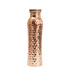 Butelka z młotkowanej miedzi, na wodę, Hammered Curve, 900 ml, Forrest and Love