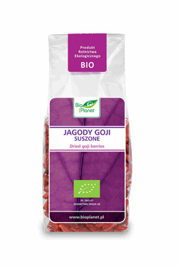 JAGODY GOJI SUSZONE BIO, 100 g,  BIO PLANET