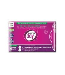 Gentle Day, Podpaski Poporodowe, z paskiem anionowym, 6 szt.