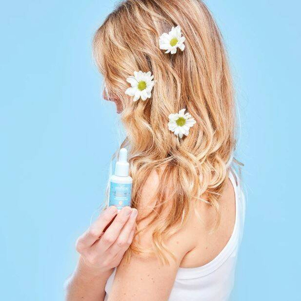Łagodzące serum do wrażliwej skóry głowy z rumiankiem, 30 ml, MaterNatura