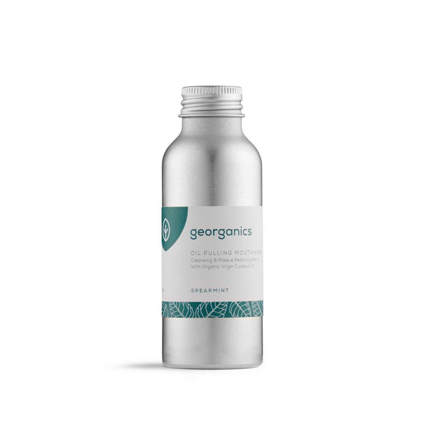 Georganics, Olej do płukania ust, Spearmint, 100 ml
