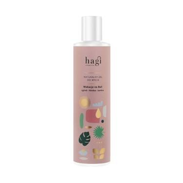 Hagi, Naturalny żel do mycia ciała, Wakacje na Bali, 300 ml