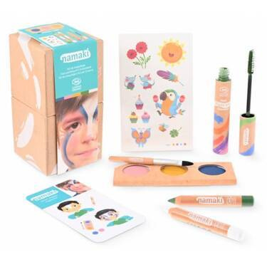 Tęczowe Pudełko, zestaw do makijażu dla dzieci, Namaki