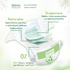 Ekologiczne jednorazowe pieluszki bambusowe, z organicznej bawełny, rozmiar 1, NEWBORN, 2-5 kg, 40 szt., Bebem Natural