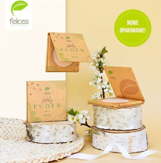 Naturalny Puder, numer 525 - ciepły piasek, Felicea