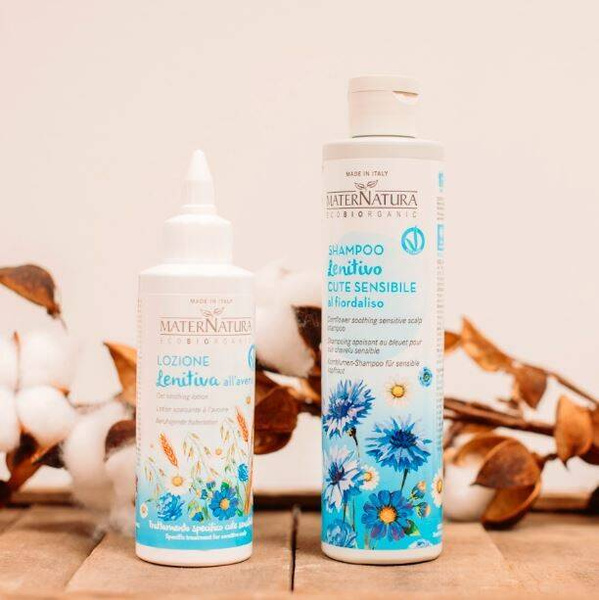 Kojący balsam owsiany do skóry głowy, AIAB, 150 ml, MaterNatura