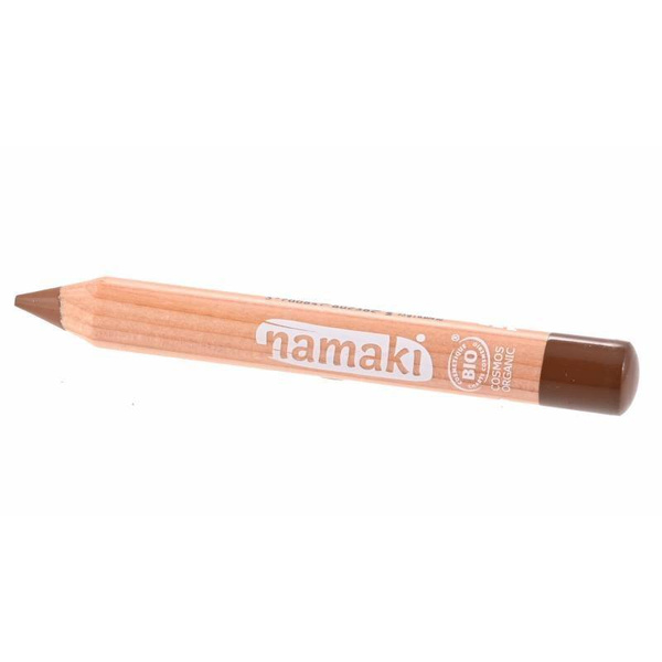 Kredka do malowania twarzy, BRĄZOWA, 2,1 g, COSMOS ORGANIC, Namaki