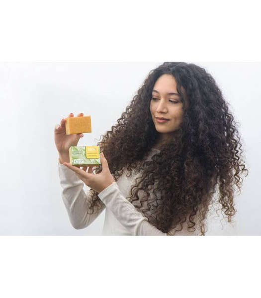 Szampon w kostce, odżywczy, z olejem jojoba i olejem arganowym, AIAB, 80 g, Anthyllis