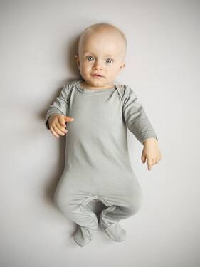 Pajacyk BAMBOO GRAY, rozmiar 86, Nanaf Organic