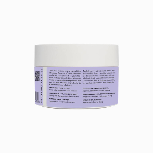 Hagi, Na Śliwki, Ujędrniający krem do ciała, 200 ml