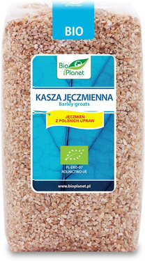 Kasza Jęczmienna BIO, 500 g, Bio Planet