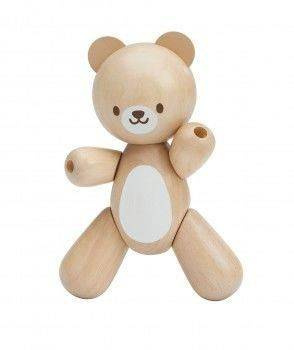 Drewniana figurka Miś, Plan Toys 5241