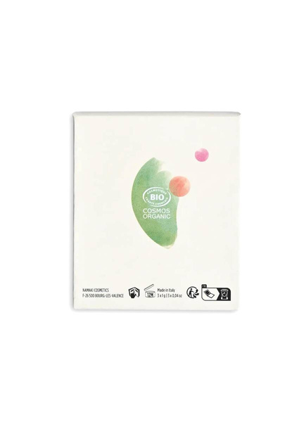 Zestaw 3 delikatnych, perłowych cieni do powiek, WIOSNA, Cosmos Organic, Namaki