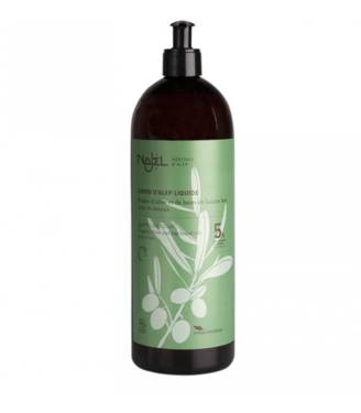 Mydło w płynie Aleppo, do twarzy, ciała i włosów, olej laurowy 5%, Cosmos Organic, 1L, Najel