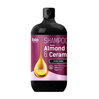 Bio Naturell Szampon do włosów Olej ze słodkich migdałów & Ceramidy Ultra połysk 946 ml